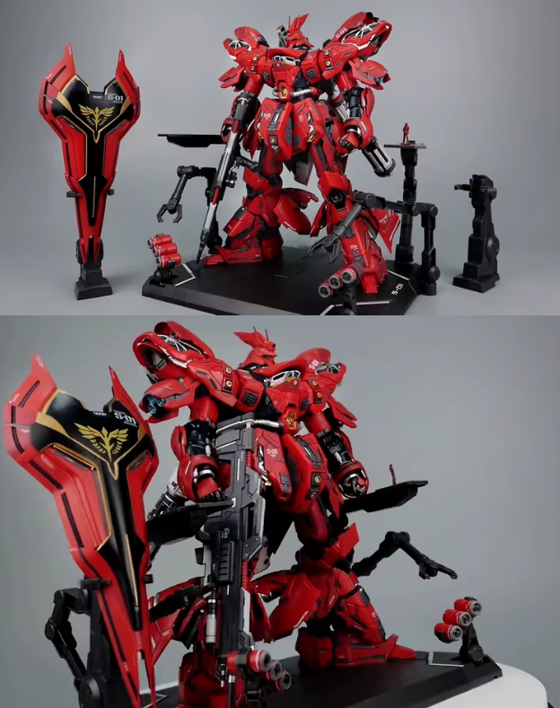 La+ 1/100 Sazabi/Nu Gundam Hangar Base