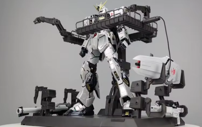 La+ 1/100 Sazabi/Nu Gundam Hangar Base