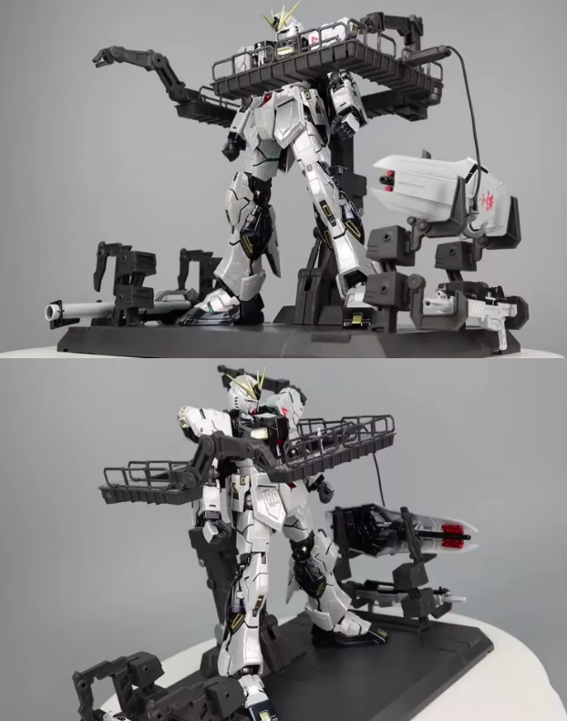 La+ 1/100 Sazabi/Nu Gundam Hangar Base