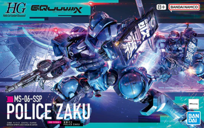 (Pre-Order) Bandai HG 1/144 MS-06-SSP Police Zaku