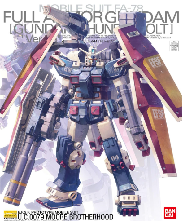Bandai MG 1/100 Vollpanzerung Gundam Ver. Ka (Thunderbolt Ver.)