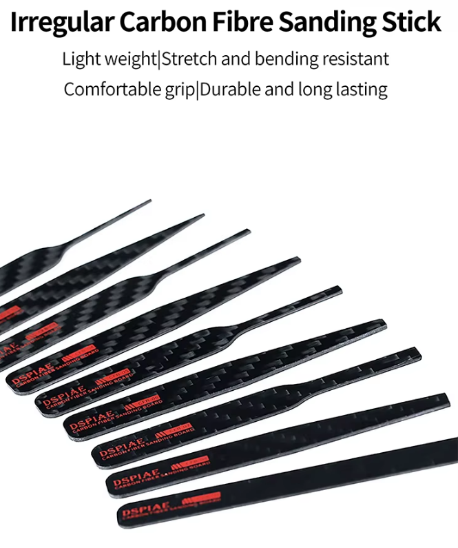 DSPIAE Carbon Fiber Sanding Sticks