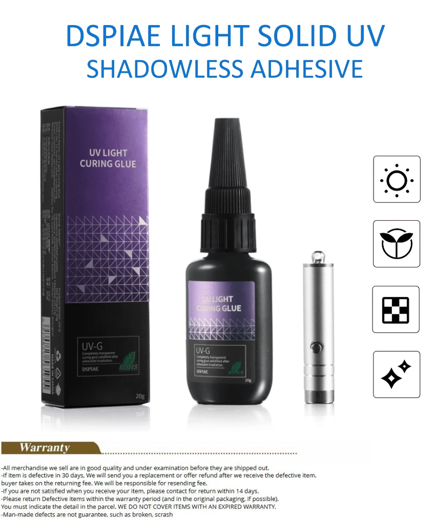 DSPIAE UV-G Light Curing Shadowless Adhesive