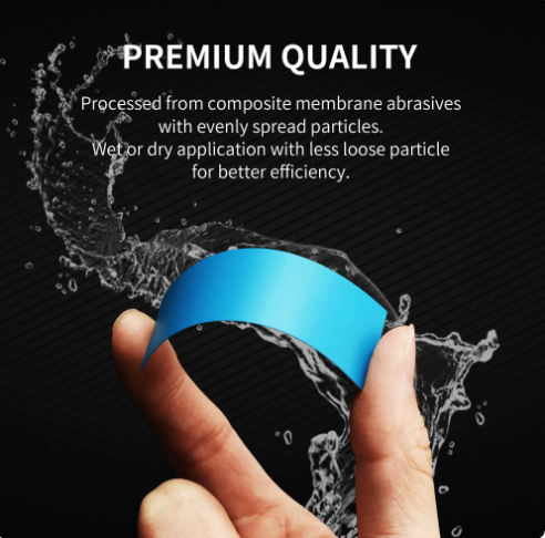 DSPIAE 400~2500 Grit Reusable Self-Adhesive Sand paper