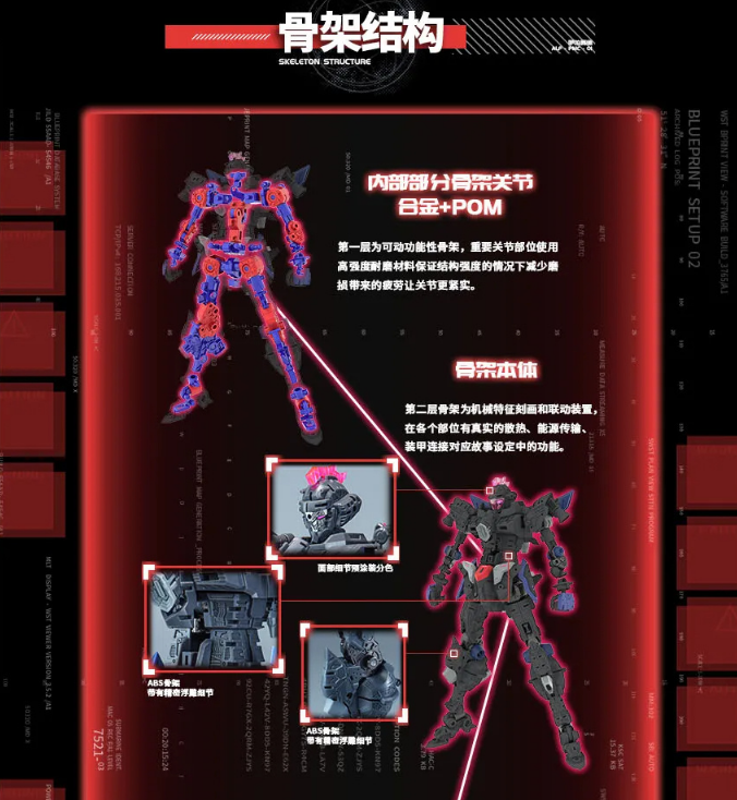 Eddas 1/100 ALF-PMC-01 Salamander Model Kit