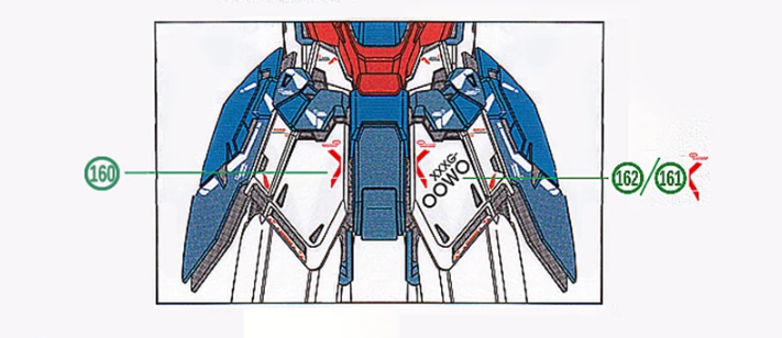 Flaming Snow MG 1/100 Wing Gundam Zero Ver. Ka Fluorescent Waterslide Decals