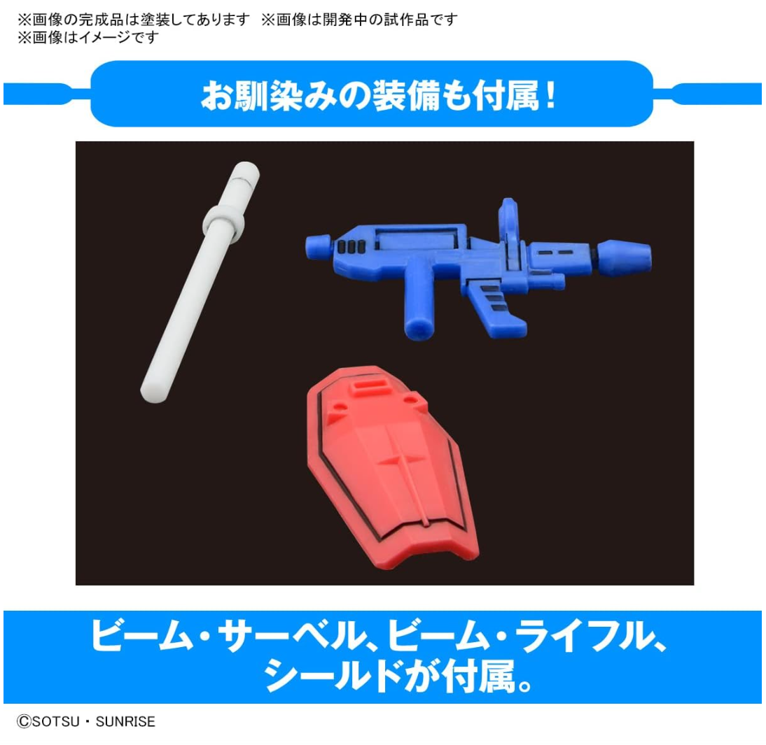 Gunpla-kun DX Set (Runner Ver. with Reproduction Parts), 1/1 Scale, Color-Coded Plastic Model Kit