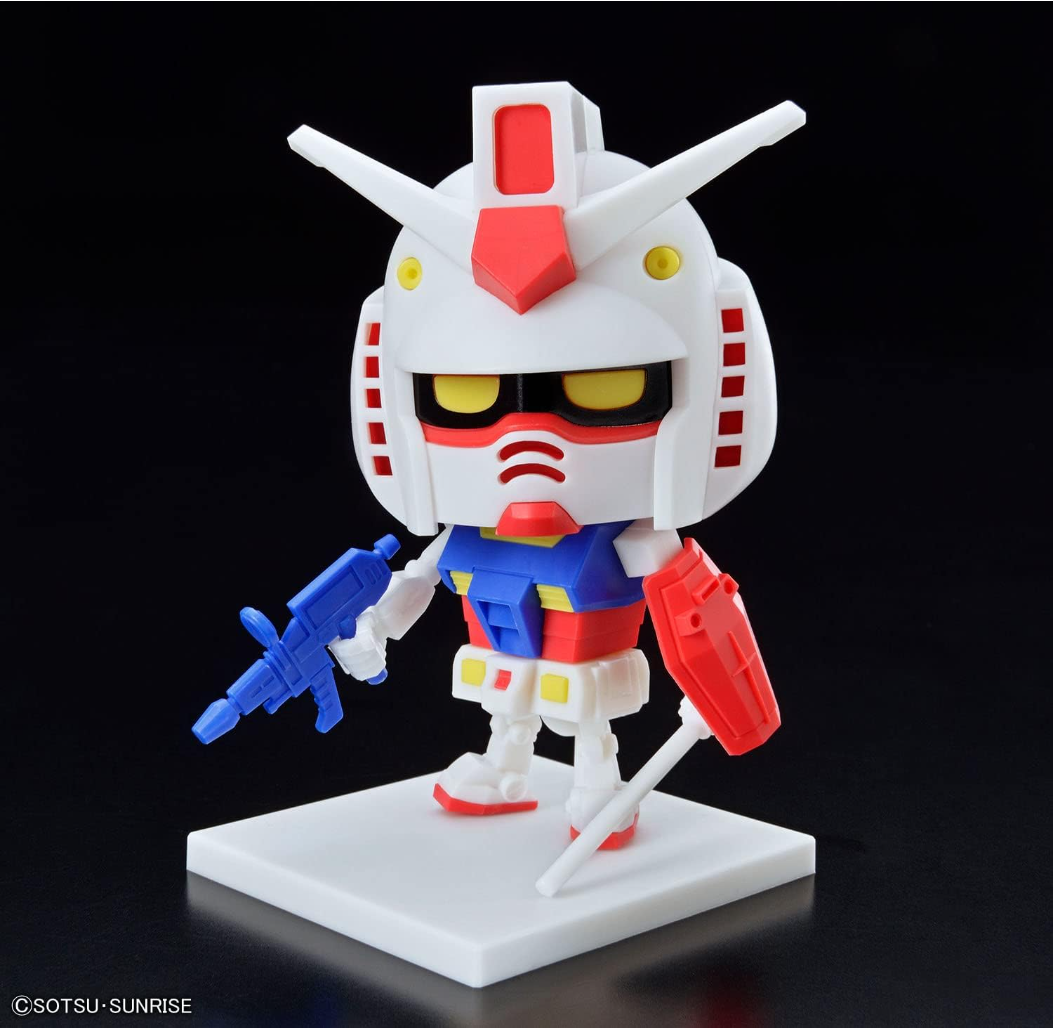Gunpla-kun DX Set (Runner Ver. with Reproduction Parts), 1/1 Scale, Color-Coded Plastic Model Kit