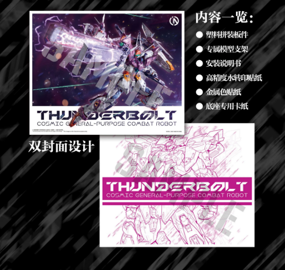 Infinite Dimensions 1/100 Thunderbolt Model Kit
