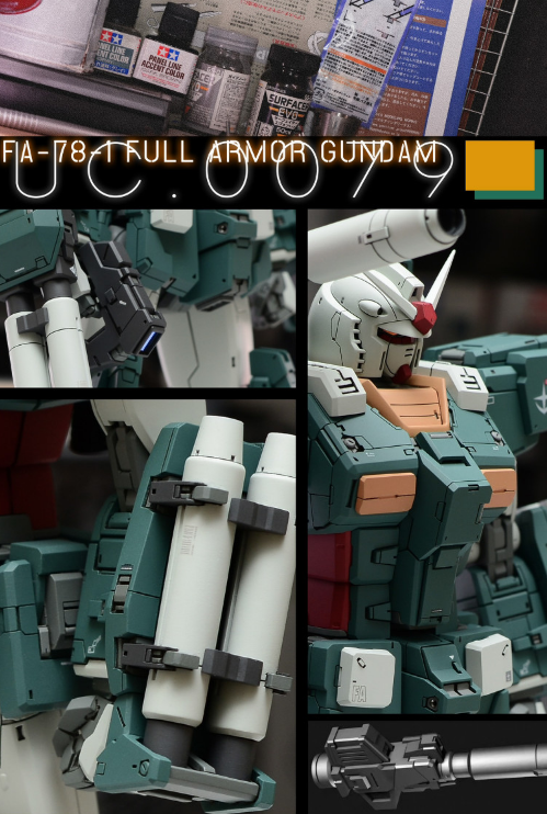 Lemon Studio 1/100 FA-78 Full Armor Gundam Conversion Kit