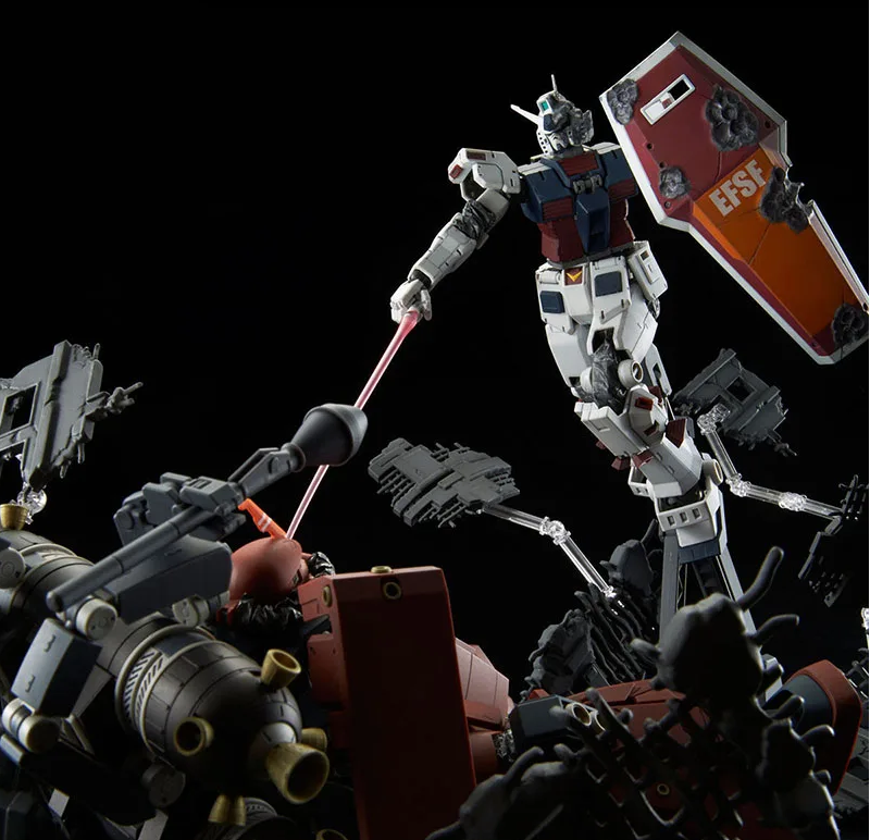 Bandai MG 1/100 RX-78 Full Armor Gundam (Battle Damage Ver.)