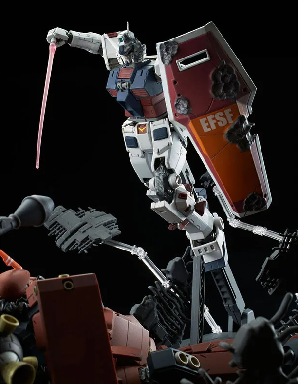 Bandai MG 1/100 RX-78 Full Armor Gundam (Battle Damage Ver.)