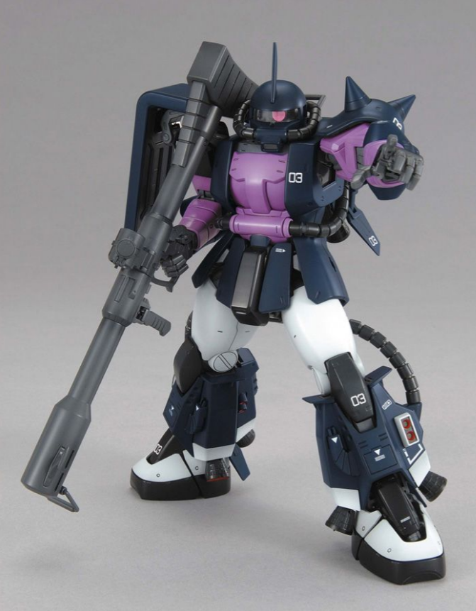 Bandai MG 1/100 MS-06R Zaku II Schwarz Tri-Star Ver 2.0