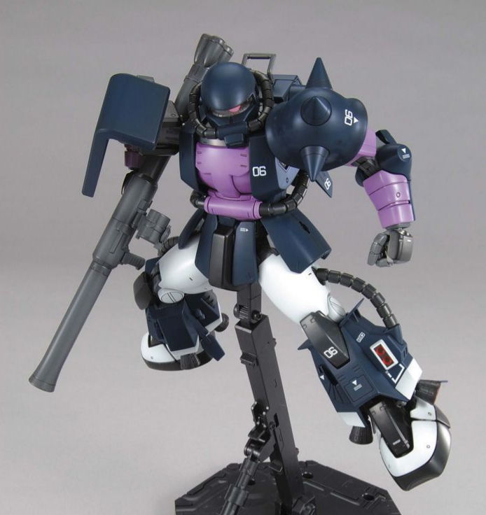 Bandai MG 1/100 MS-06R Zaku II Schwarz Tri-Star Ver 2.0