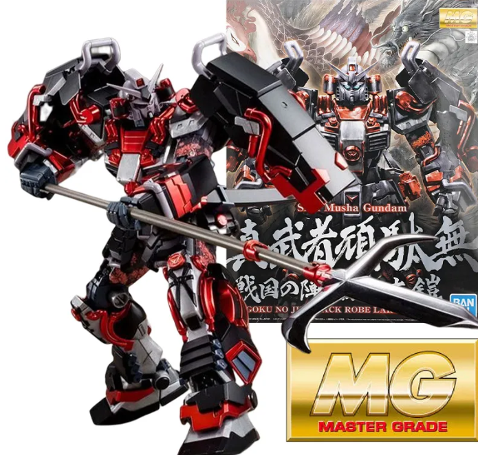 Bandai MG 1/100 Shin Musha Gundam (Black Robe Ver.)