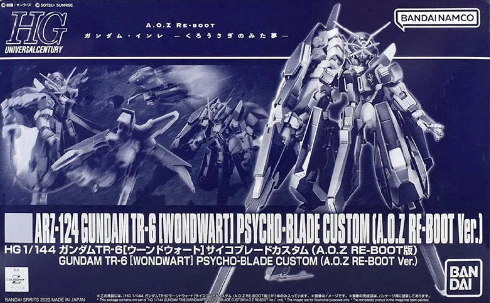 Premium Bandai HG 1/144 TR-6 Woundwort Psycho-Blade Custom