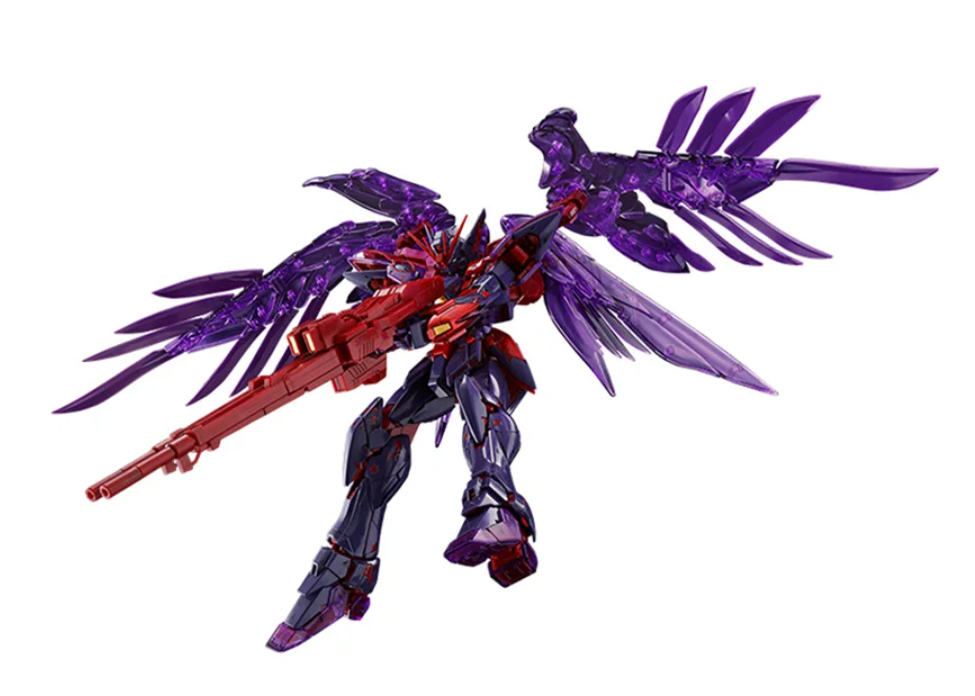 Premium Bandai MG 1/100 Wing Gundam Zero EW (Kreuzkontrastfarben, klares Lila)