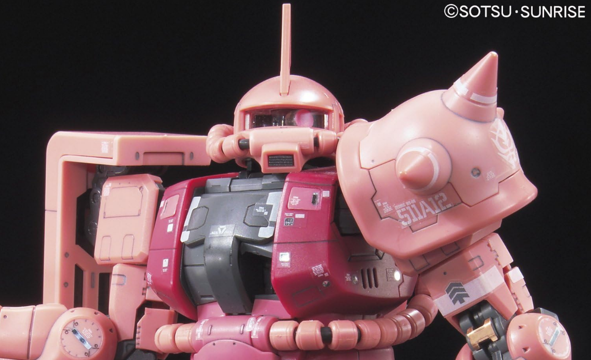 Bandai RG 1/144 MS-06S Char's Zaku II