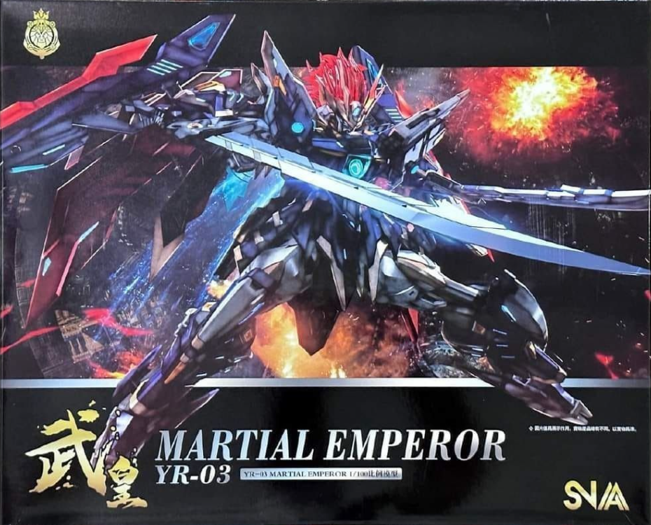 SNAA 1/100 YR-03 Martial Emperor Model Kit