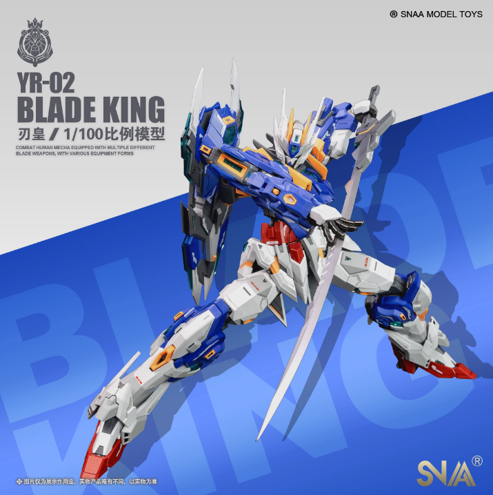 SNAA 1/100 YR-02 Blade King Model Kit