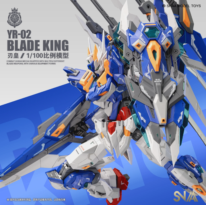 SNAA 1/100 YR-02 Blade King Model Kit