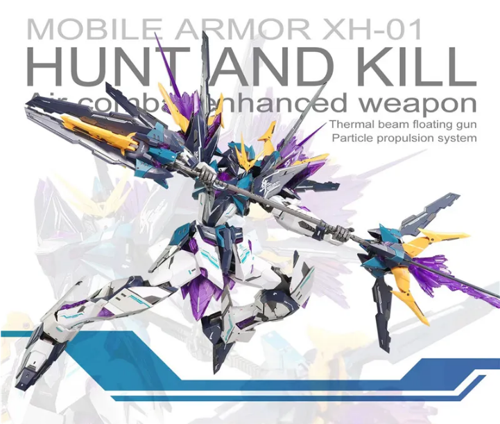 SNAA 1/100 XH-01 Hunt And Kill Model Kit