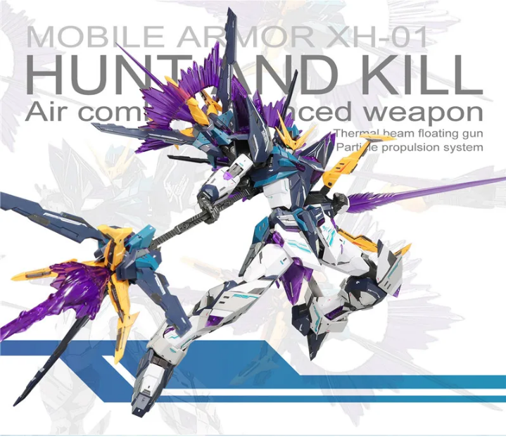 SNAA 1/100 XH-01 Hunt And Kill Model Kit