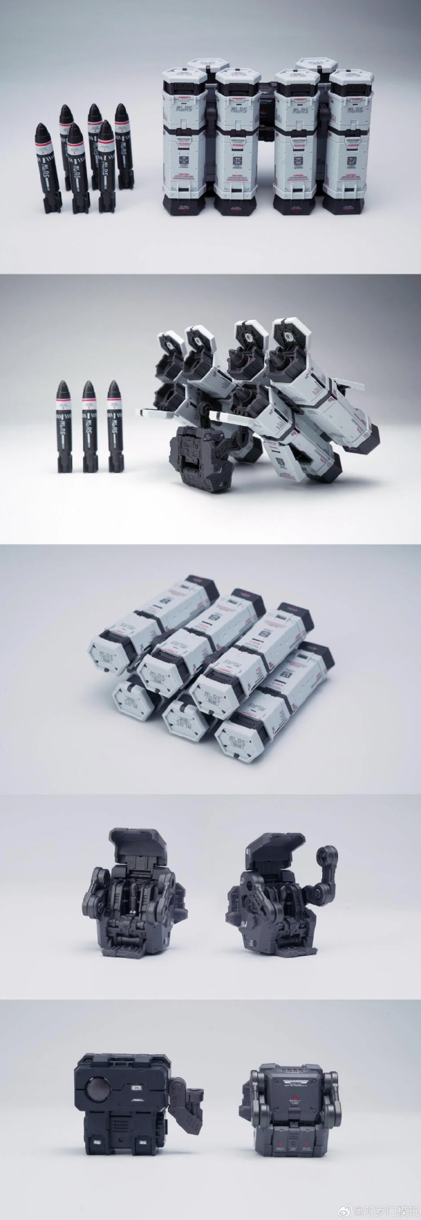 Solomon 1/100 GP02A Physalis (w/ Clear Armor & MLRS Backpack)