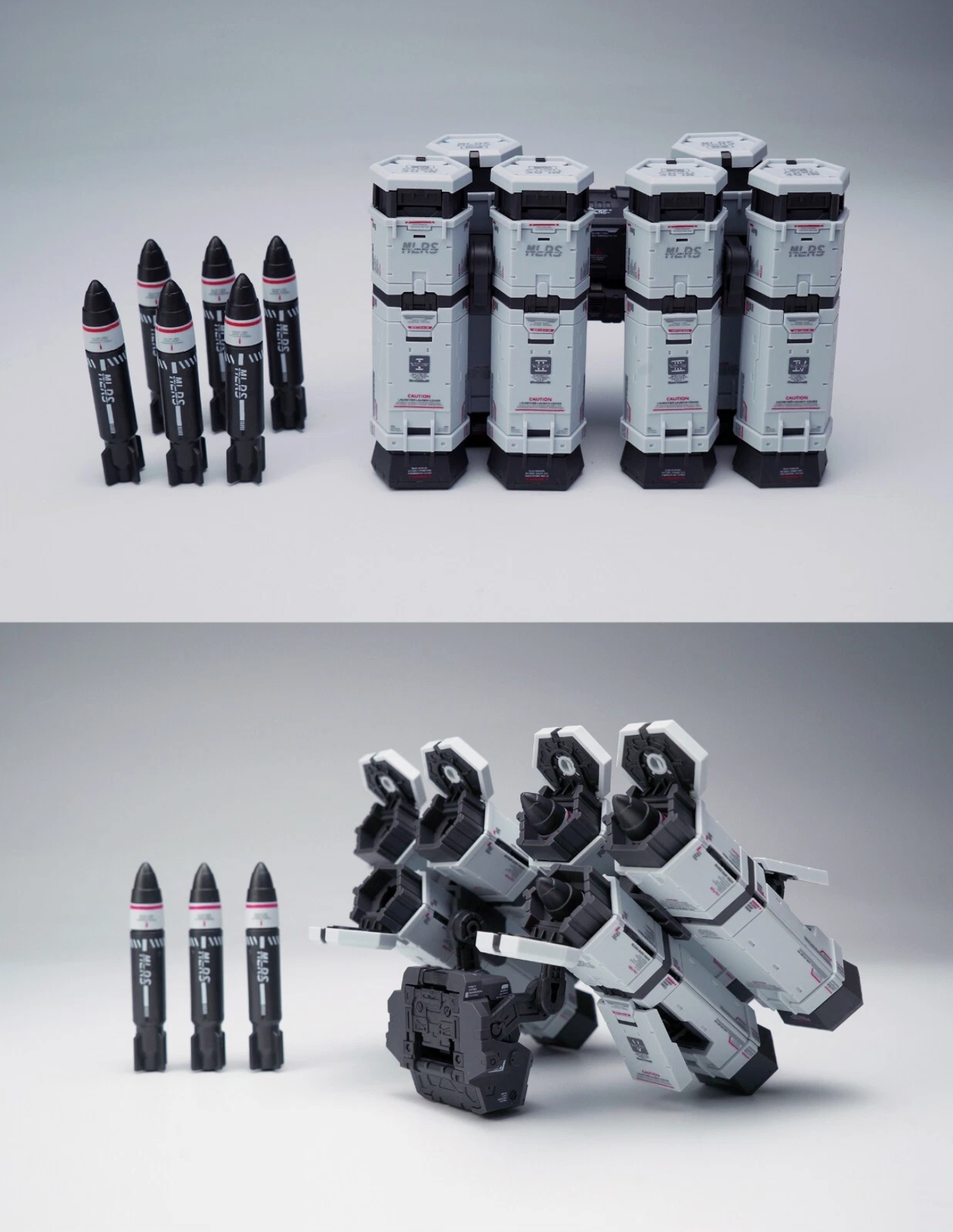 Solomon 1/100 GP02A Physalis (w/ Clear Armor & MLRS Backpack)