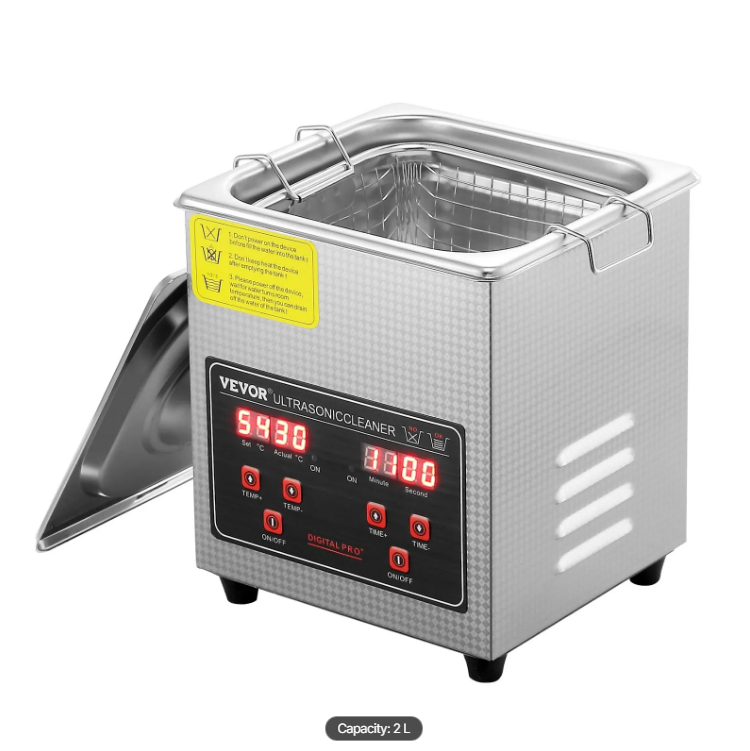 VEVOR Ultrasonic Cleaner with Digital Timer & Heater