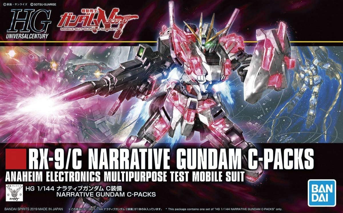 Bandai HG 1/144 Narrative Gundam C-Packs