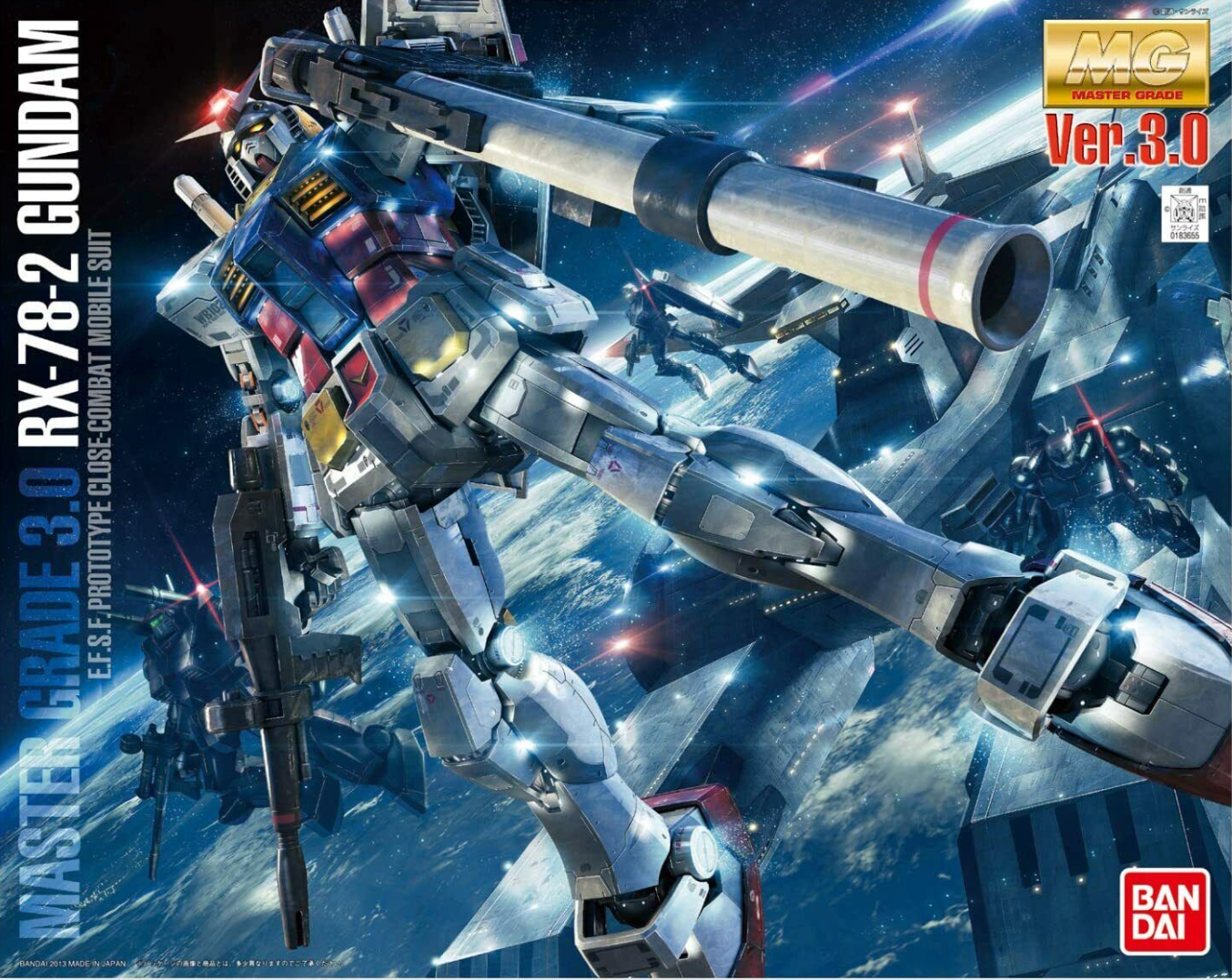 Bandai MG 1/100 Gundam RX-78-2 Version 3.0