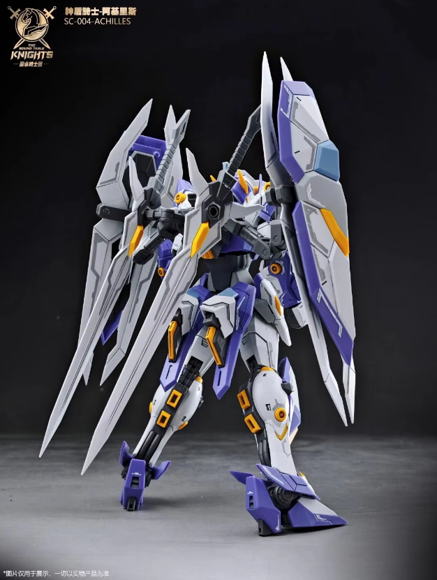 SNAA HG 1/144 Round Table Knights Achilles