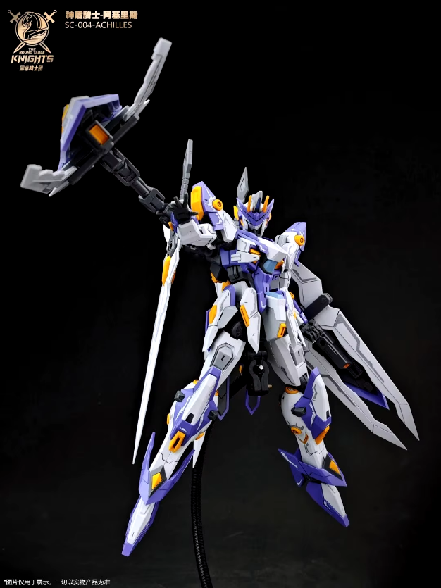 SNAA HG 1/144 Round Table Knights Achilles