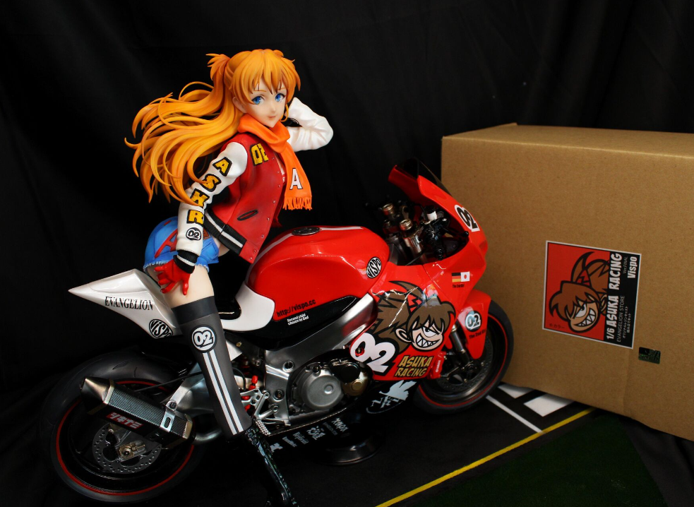 LJ Studio 1/6 Scale Motorcycle Asuka Langley Soryu