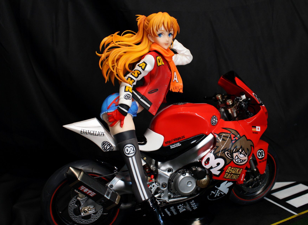 LJ Studio 1/6 Scale Motorcycle Asuka Langley Soryu