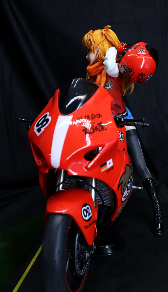 LJ Studio 1/6 Scale Motorcycle Asuka Langley Soryu