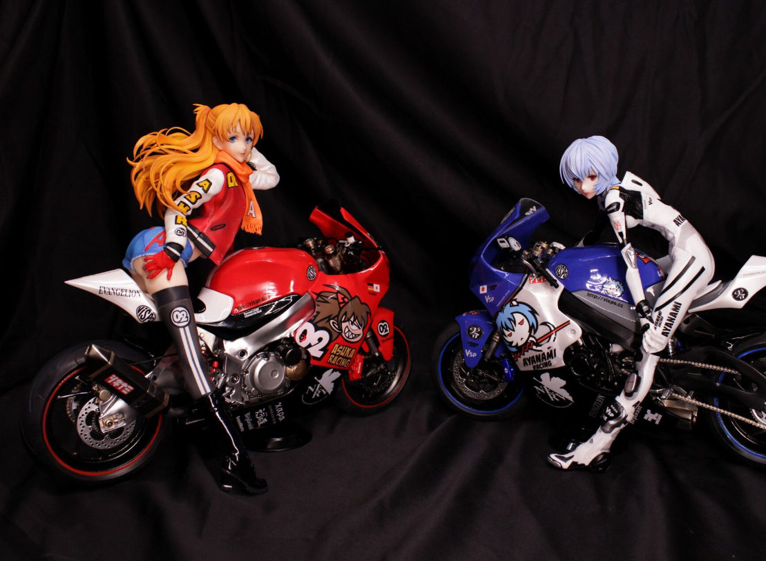 LJ Studio 1/6 Scale Motorcycle Asuka Langley Soryu