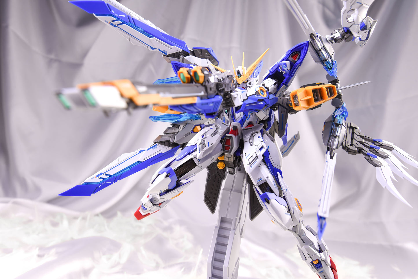 ZZA Model 1/100 Blue Flame Model Kit [Metal Frame]