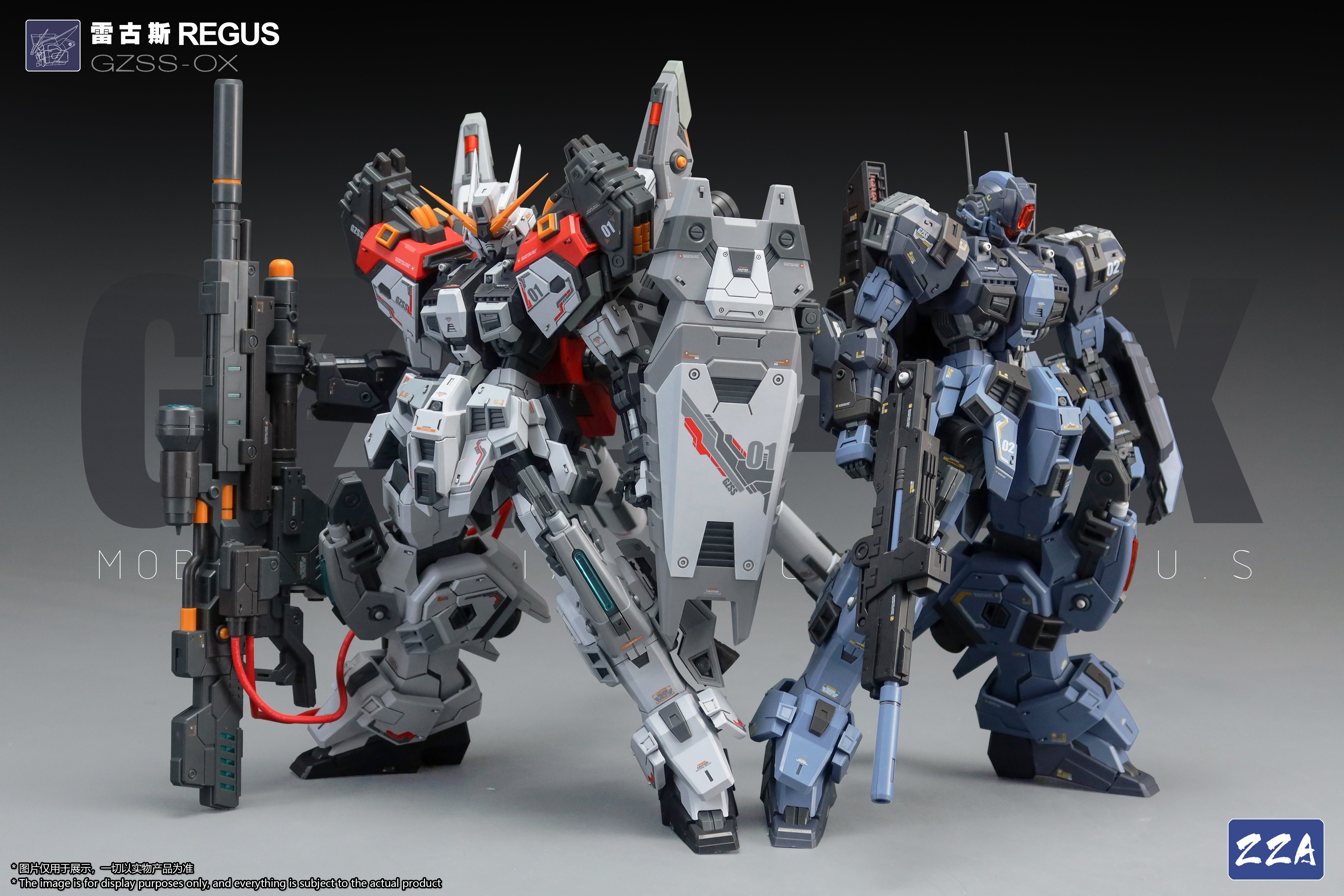 M*N様 塗装完成品 ZZA 1/100 レグス（GZSS-OX01） プラモデ ZZA Model 1/100 GZSS-OX01 ReGUS Model Kit – Gundamaker