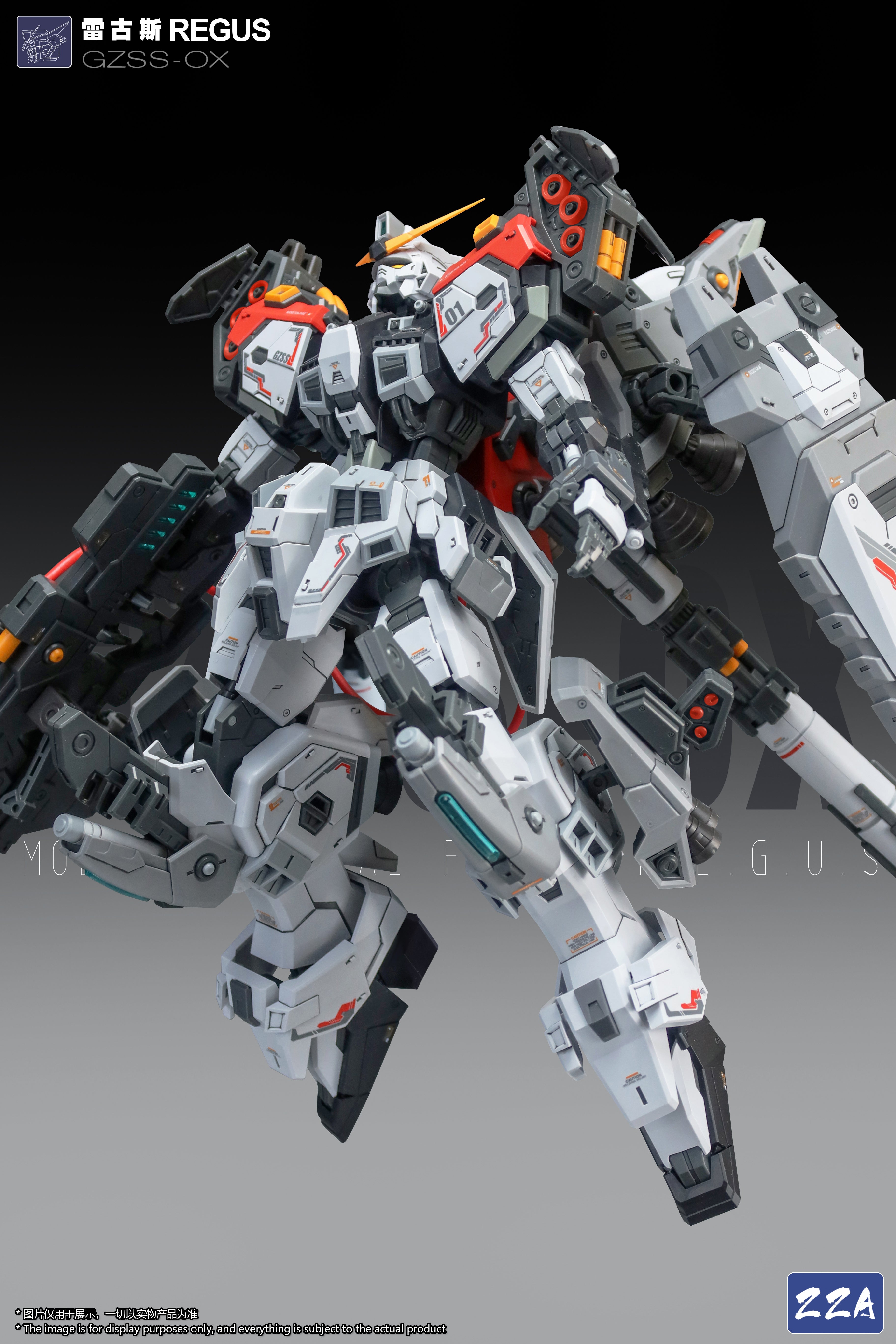 M*N様 塗装完成品 ZZA 1/100 レグス（GZSS-OX01） プラモデ ZZA Model 1/100 GZSS-OX01 ReGUS Model Kit – Gundamaker
