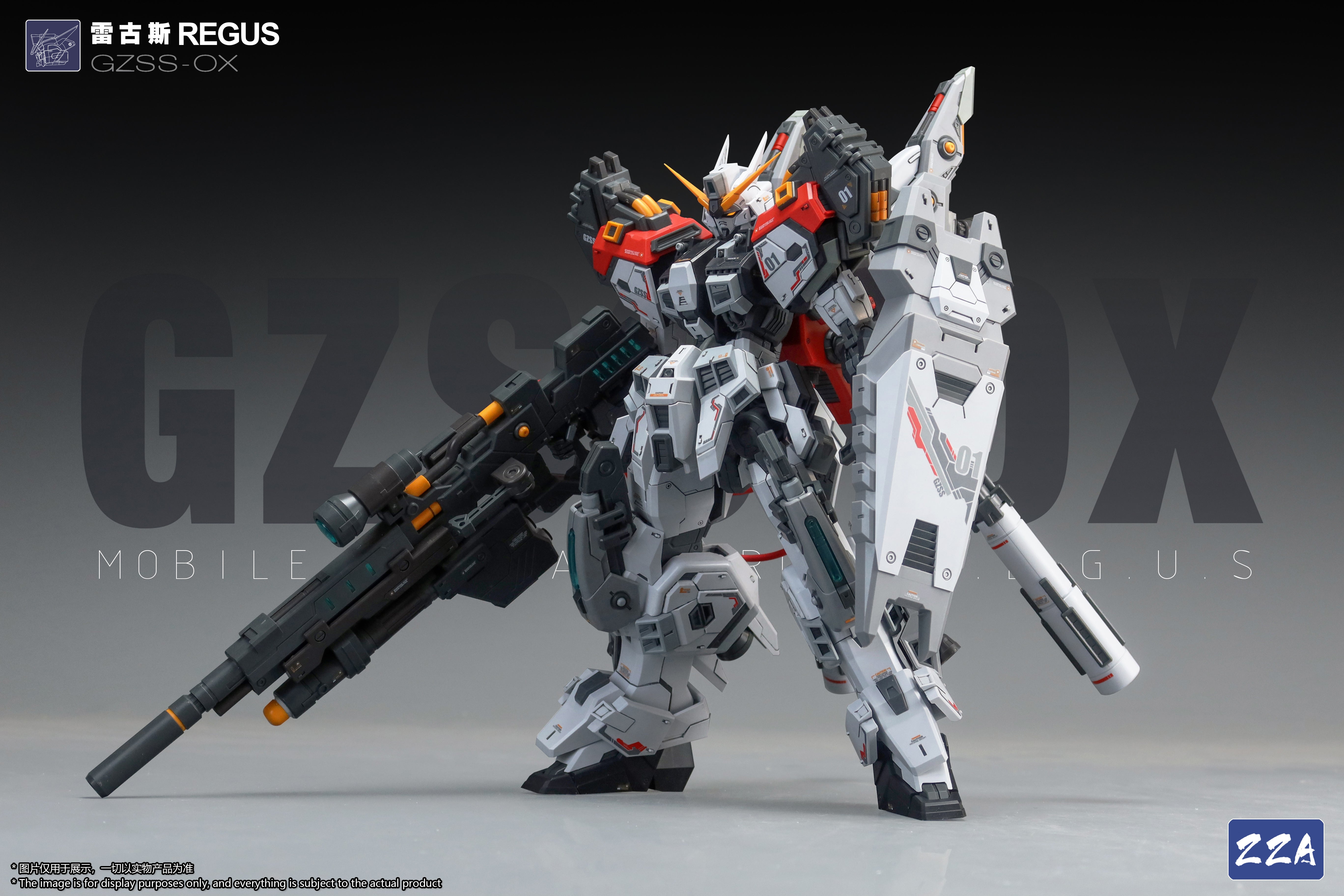 Rady 完売品 ZZA Model 1/100 GZSS-OX01 ReGUS Model Kit – Gundamaker