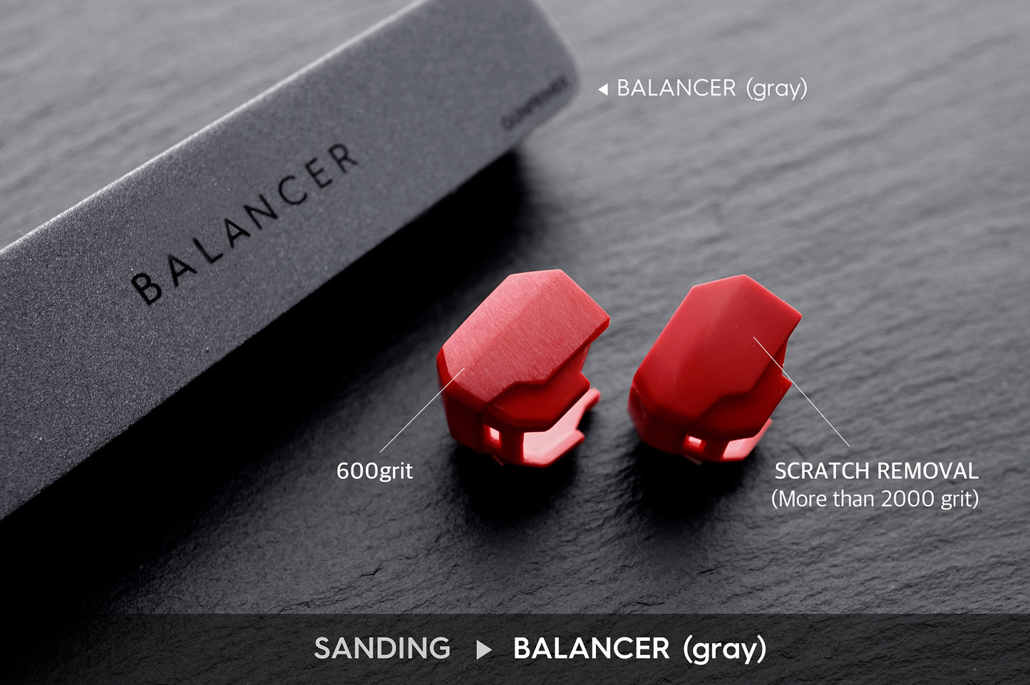 GUNPRIMER BALANCER GRAY [3pcs]