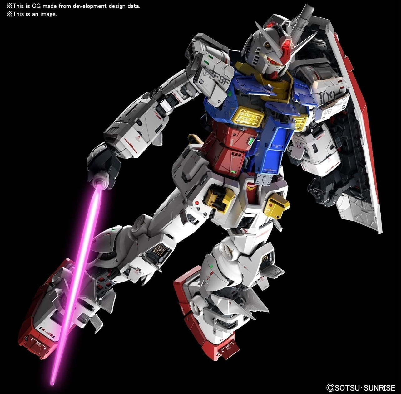 Bandai PG 1/60 Unleashed RX-78-2 Gundam