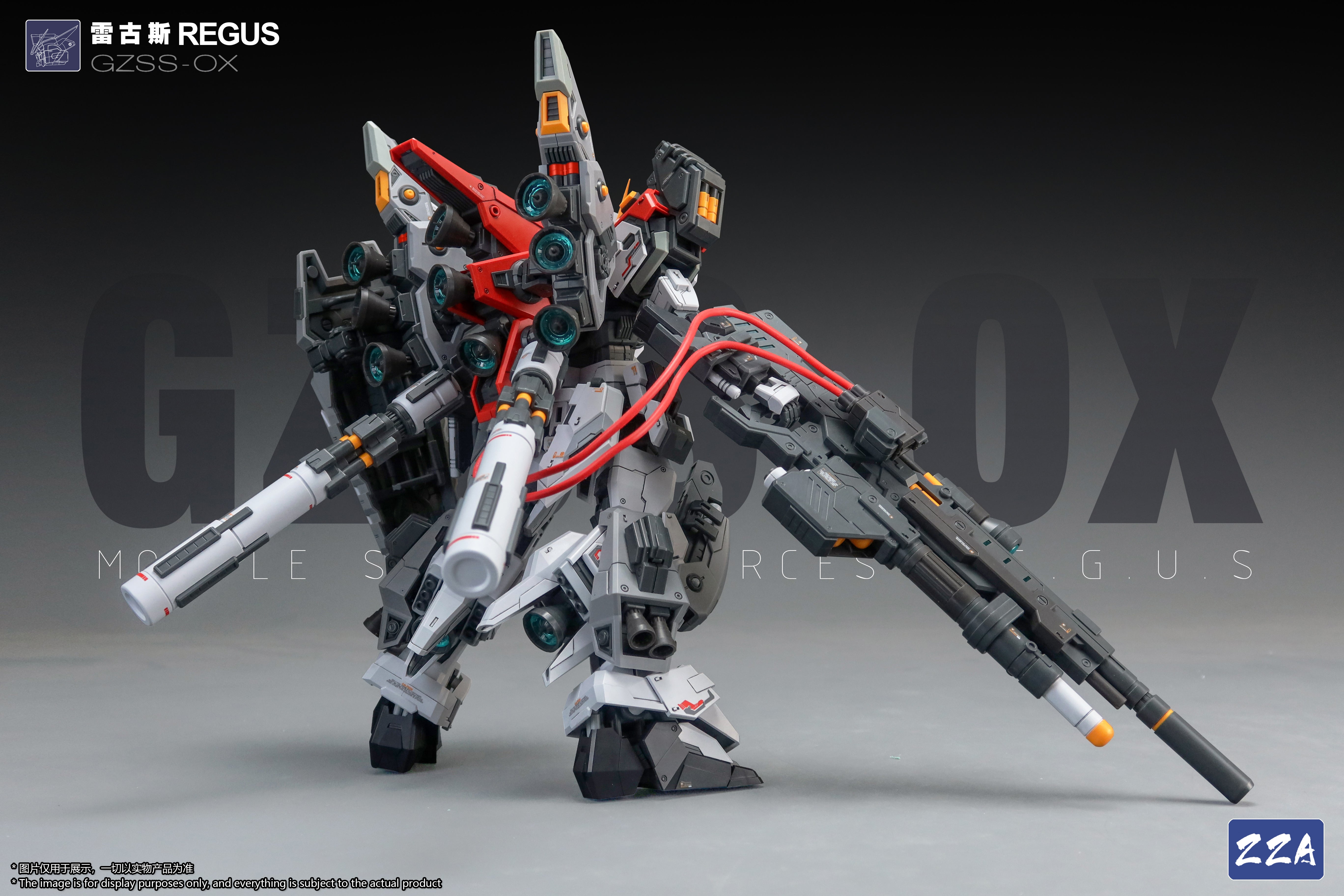 Rady 完売品 ZZA Model 1/100 GZSS-OX01 ReGUS Model Kit – Gundamaker
