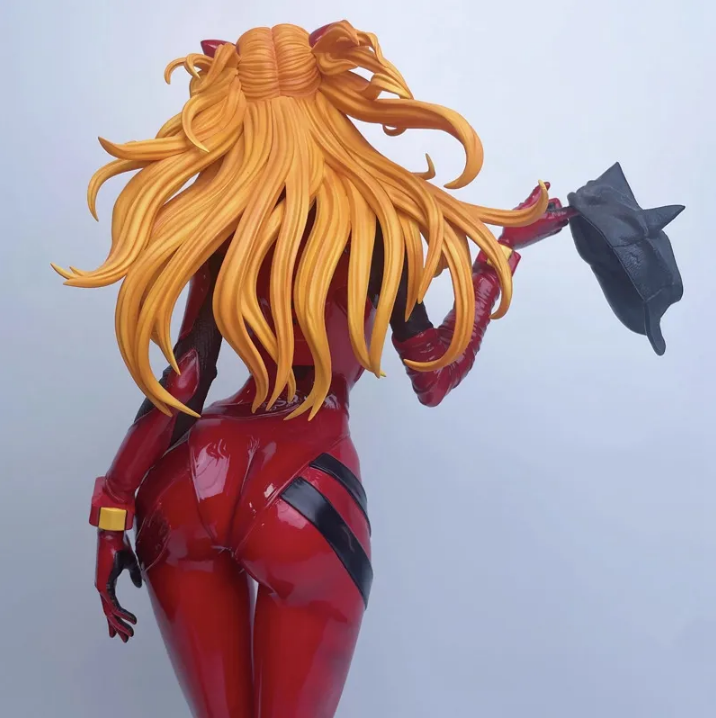 46cm Neon Genesis Evangelion Asuka Langley Soryu PVC Collection Model