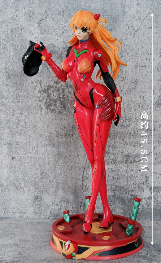 46cm Neon Genesis Evangelion Asuka Langley Soryu PVC Collection Model