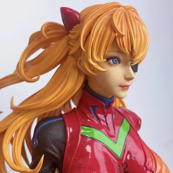 46cm Neon Genesis Evangelion Asuka Langley Soryu PVC Collection Model