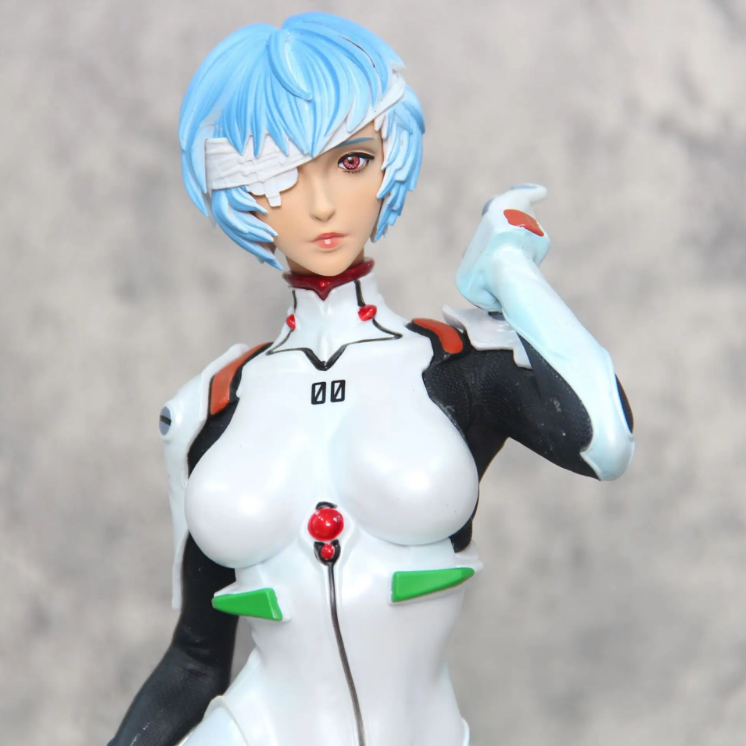 46cm Neon Genesis Evangelion Rei Ayanami PVC Collection Model