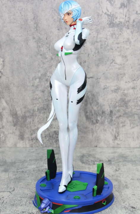 46cm Neon Genesis Evangelion Rei Ayanami PVC Collection Model